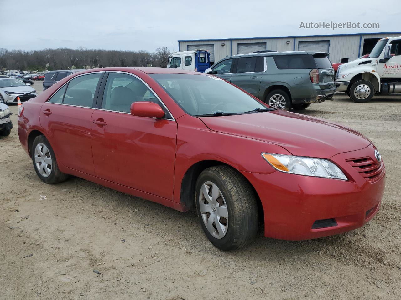 2009 Toyota Camry Base Red vin: 4T1BE46K39U348368