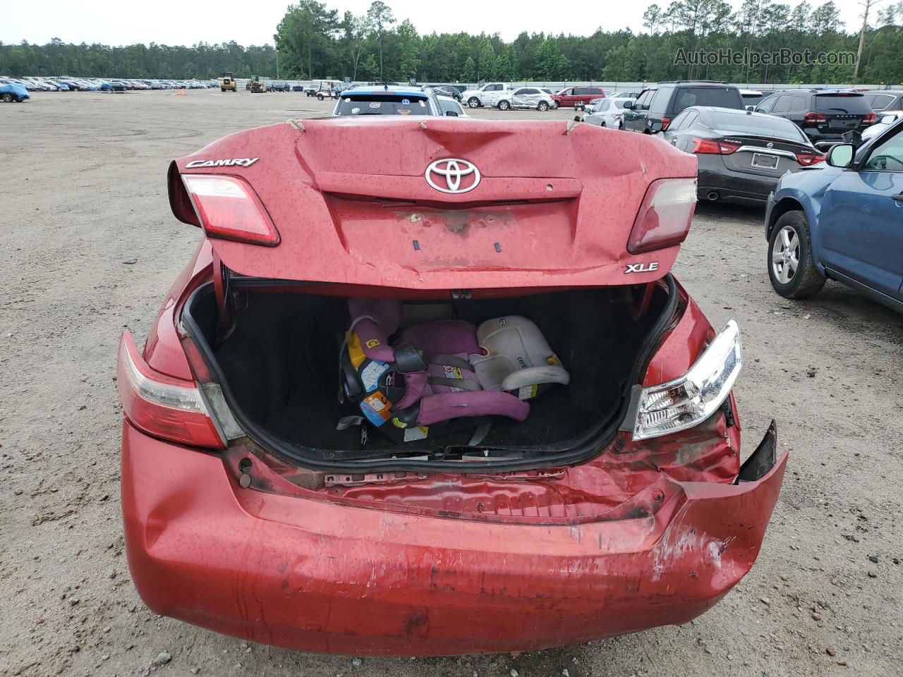 2009 Toyota Camry Base Red vin: 4T1BE46K39U364098