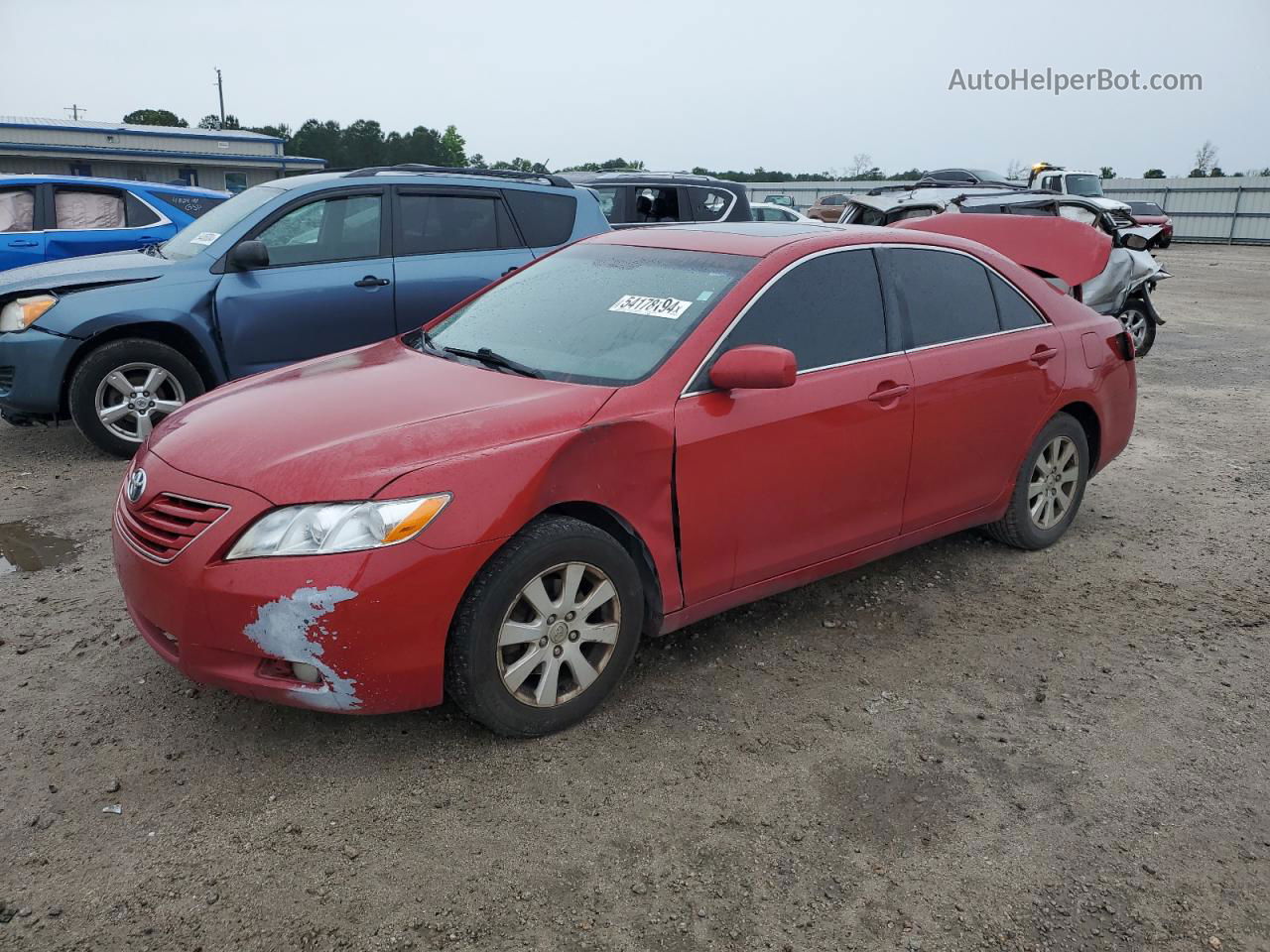 2009 Toyota Camry Base Red vin: 4T1BE46K39U364098