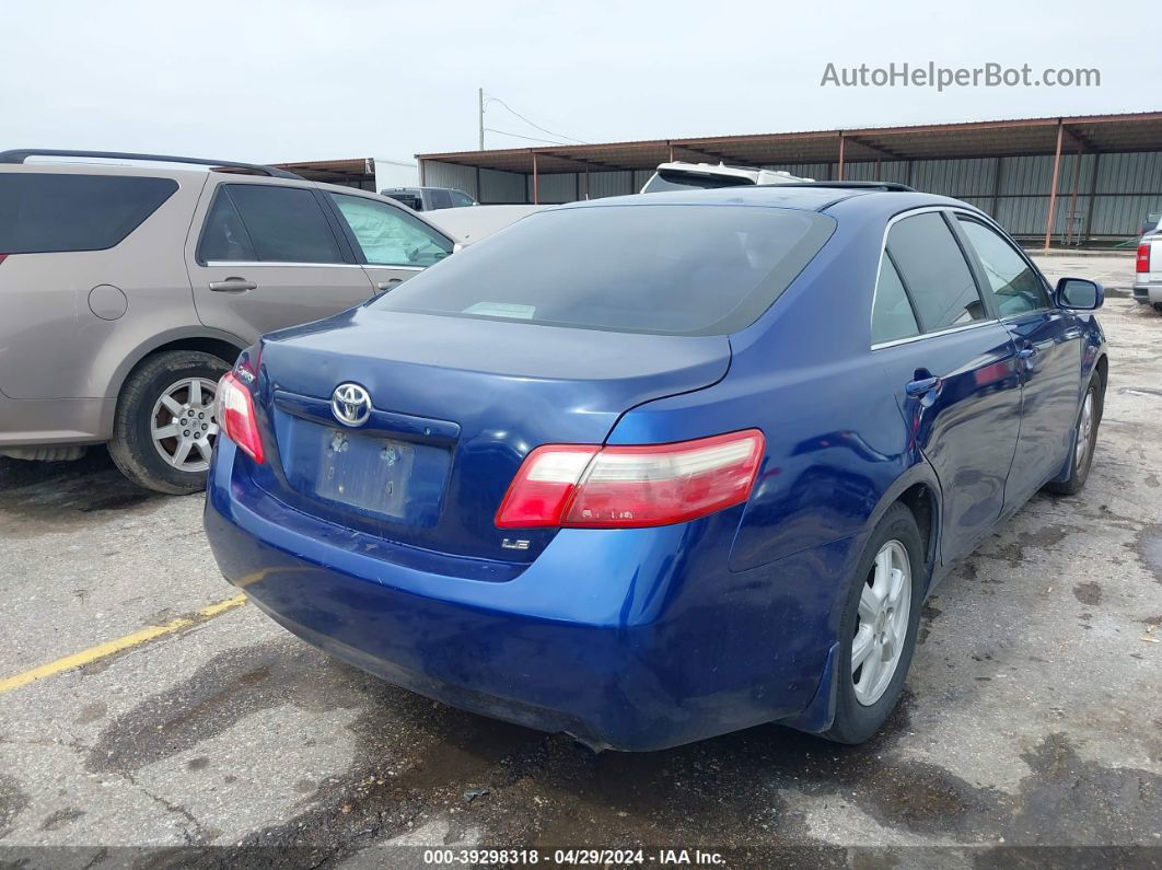 2009 Toyota Camry Le Синий vin: 4T1BE46K39U380530