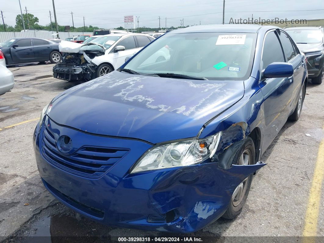 2009 Toyota Camry Le Синий vin: 4T1BE46K39U380530