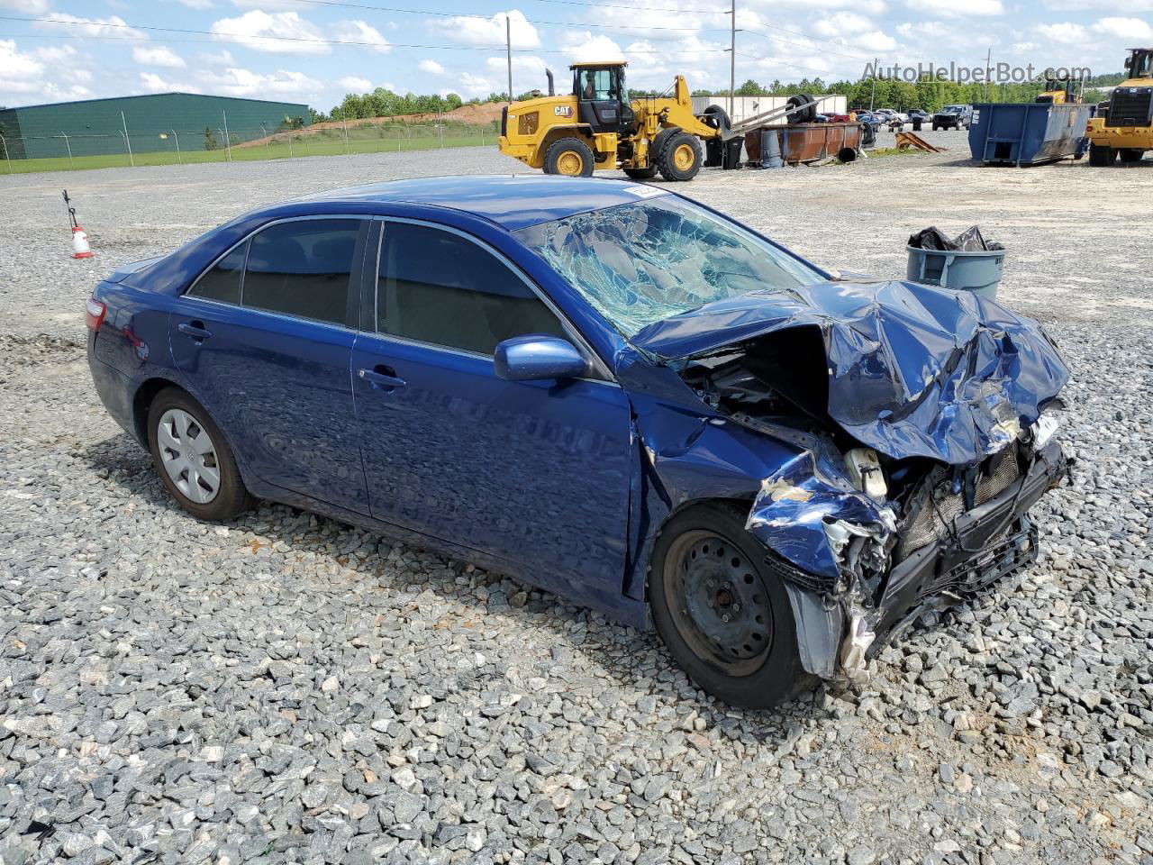 2009 Toyota Camry Base Синий vin: 4T1BE46K39U411081