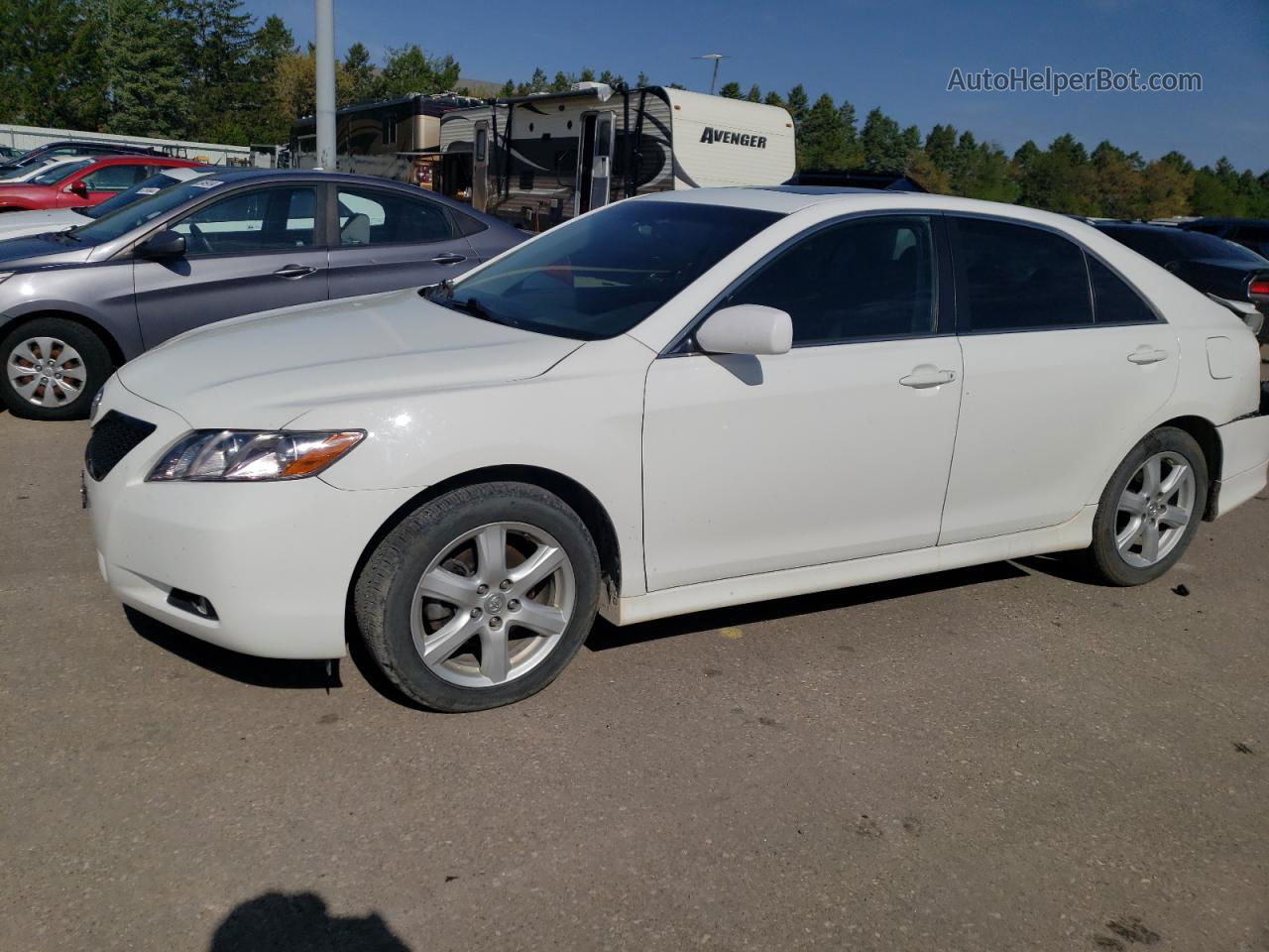 2009 Toyota Camry Base White vin: 4T1BE46K39U842200