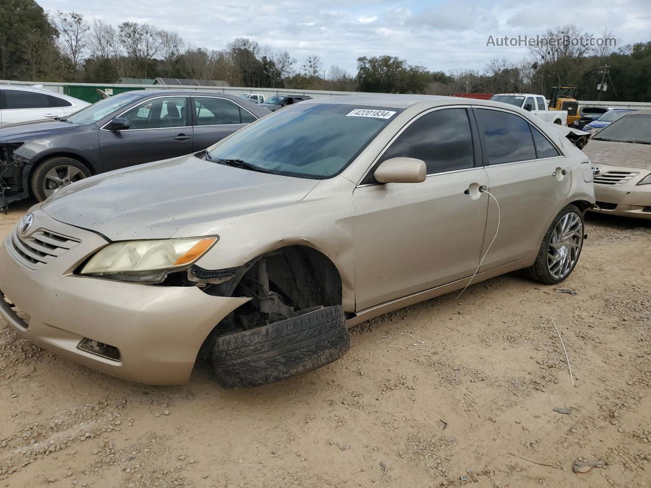 2009 Toyota Camry Base Бежевый vin: 4T1BE46K39U859854