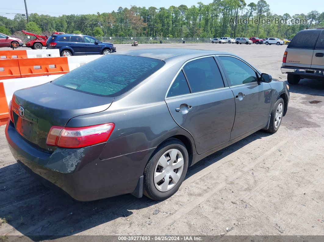 2009 Toyota Camry Le Серый vin: 4T1BE46K39U870661