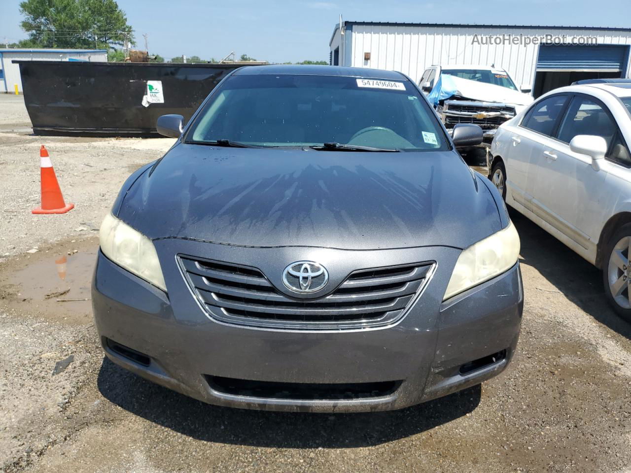 2009 Toyota Camry Base Серый vin: 4T1BE46K39U908406