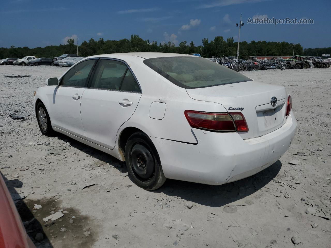 2009 Toyota Camry Base White vin: 4T1BE46K39U919728