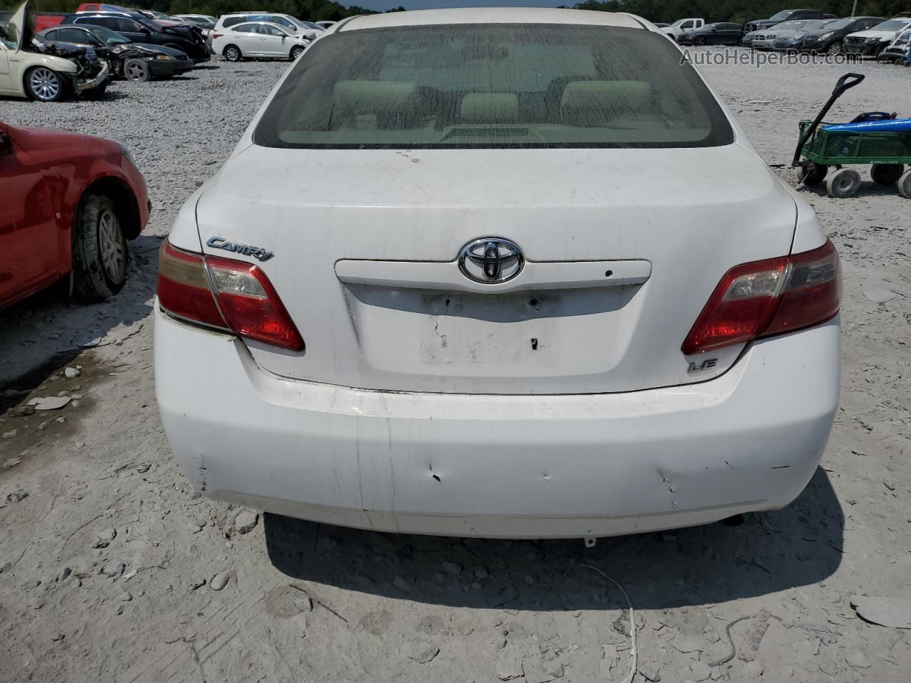 2009 Toyota Camry Base White vin: 4T1BE46K39U919728