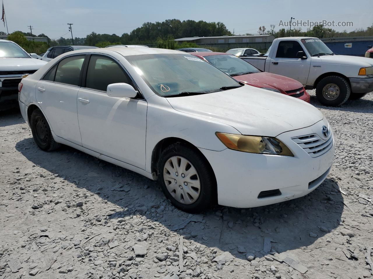 2009 Toyota Camry Base White vin: 4T1BE46K39U919728