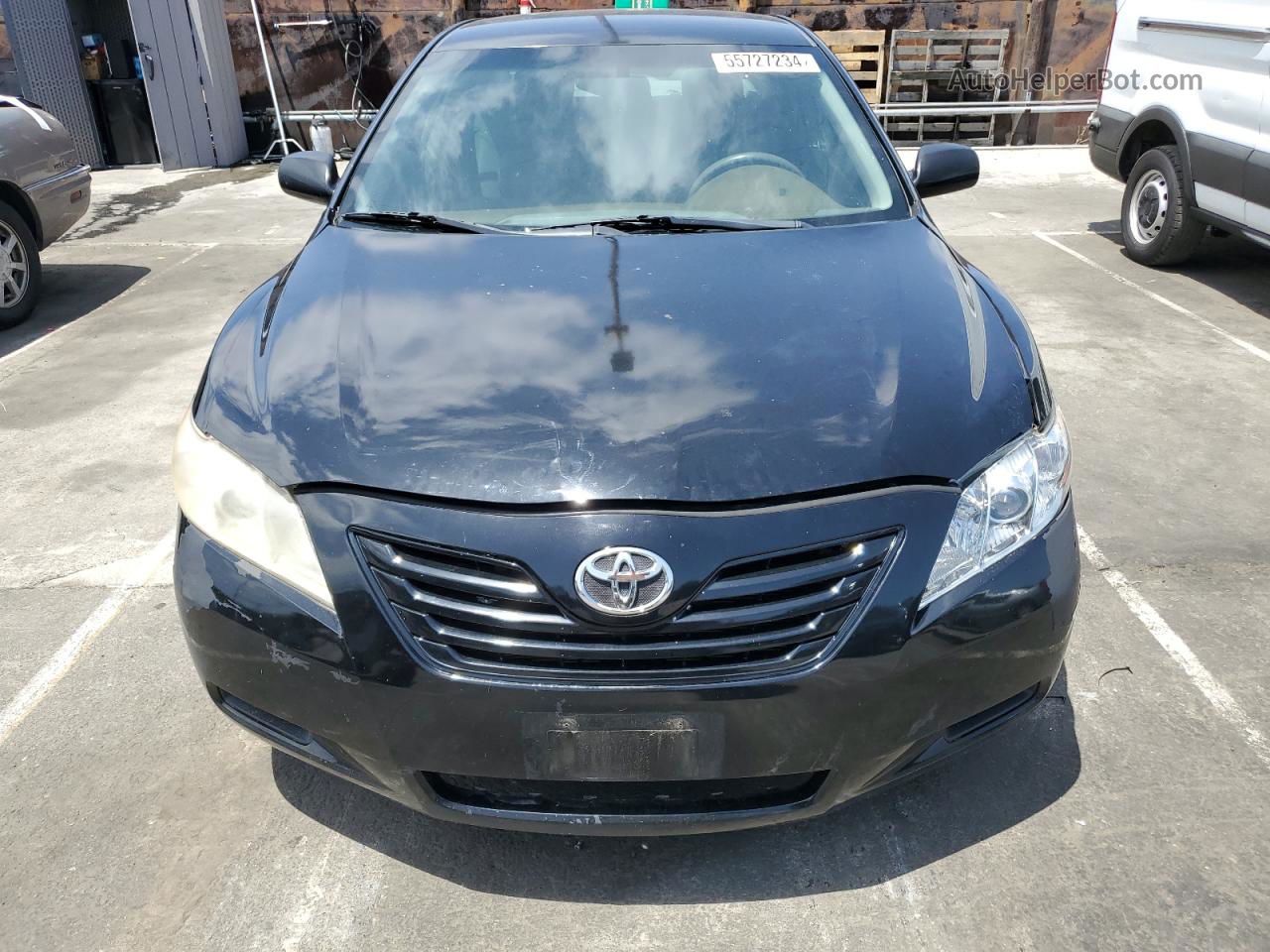 2007 Toyota Camry Ce Black vin: 4T1BE46K47U029185