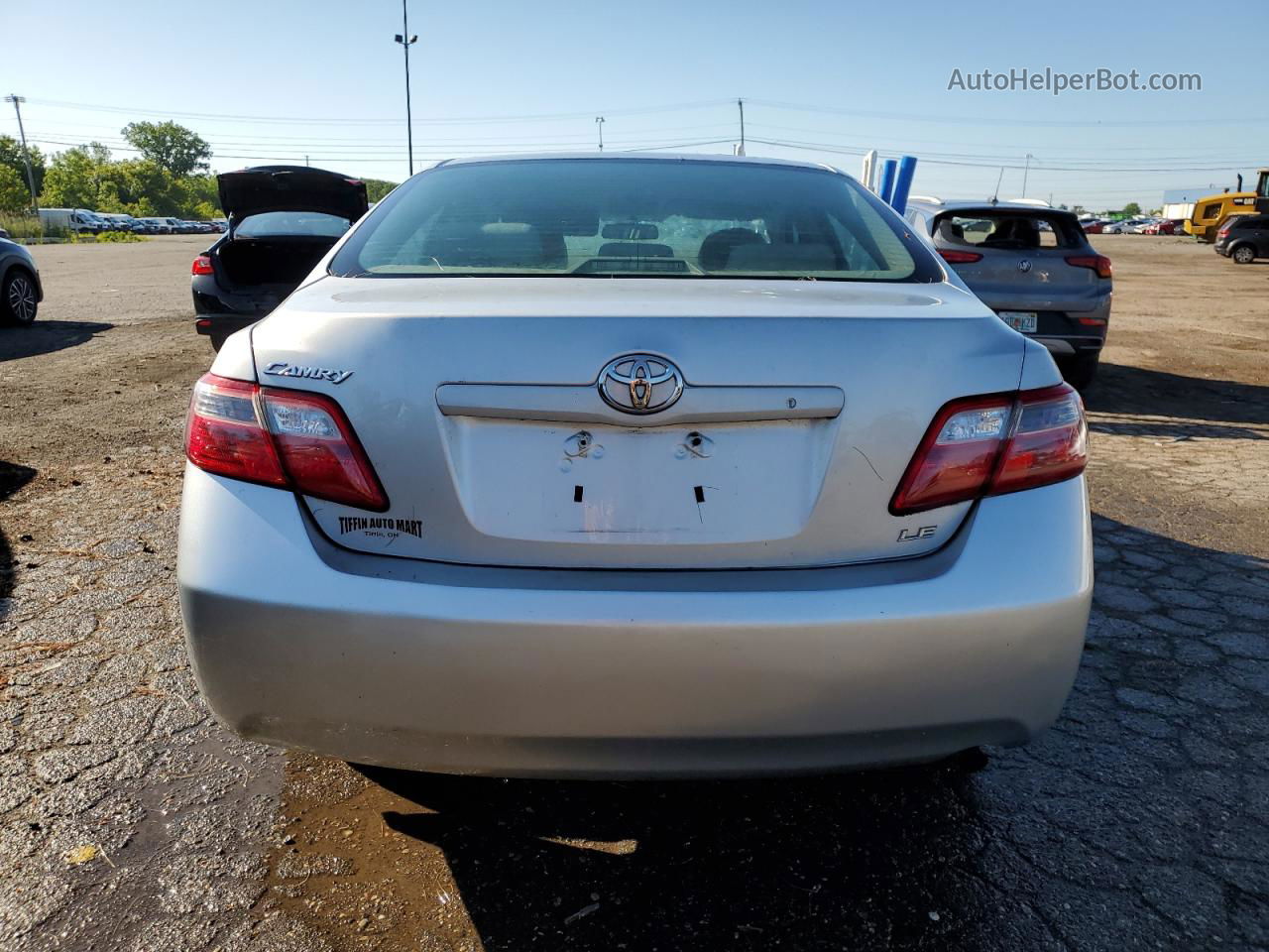 2007 Toyota Camry Ce Silver vin: 4T1BE46K47U035438