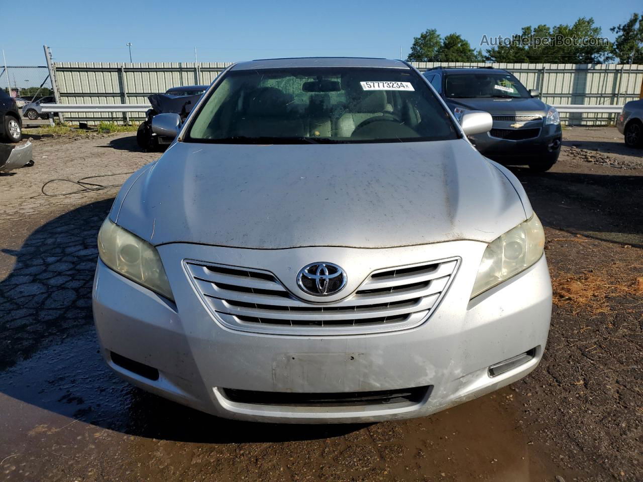 2007 Toyota Camry Ce Silver vin: 4T1BE46K47U035438