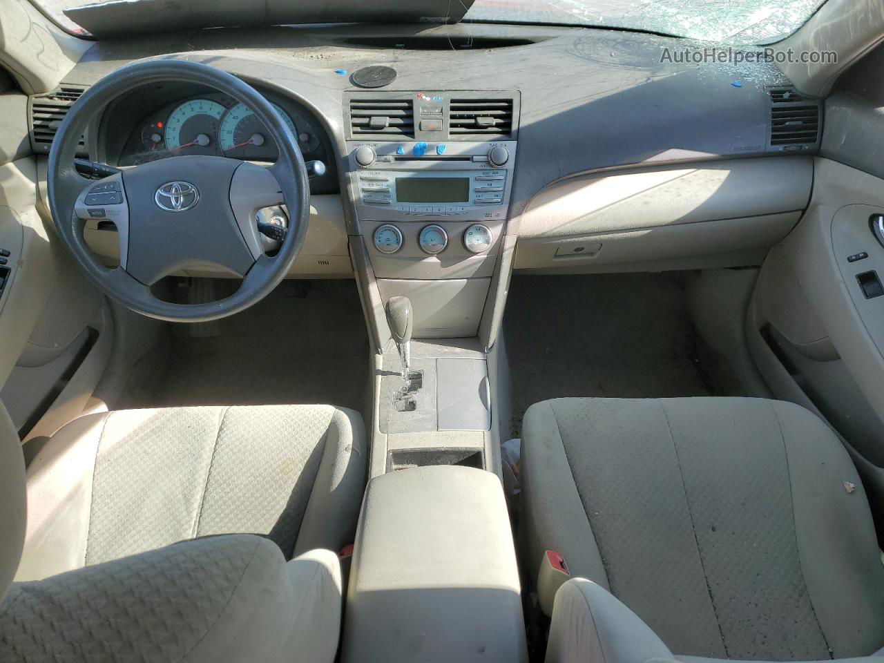 2007 Toyota Camry Ce Красный vin: 4T1BE46K47U163355