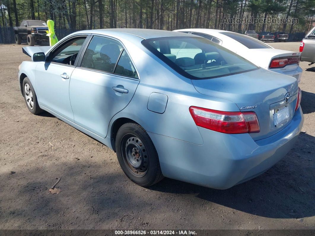 2007 Toyota Camry Le Light Blue vin: 4T1BE46K47U552724