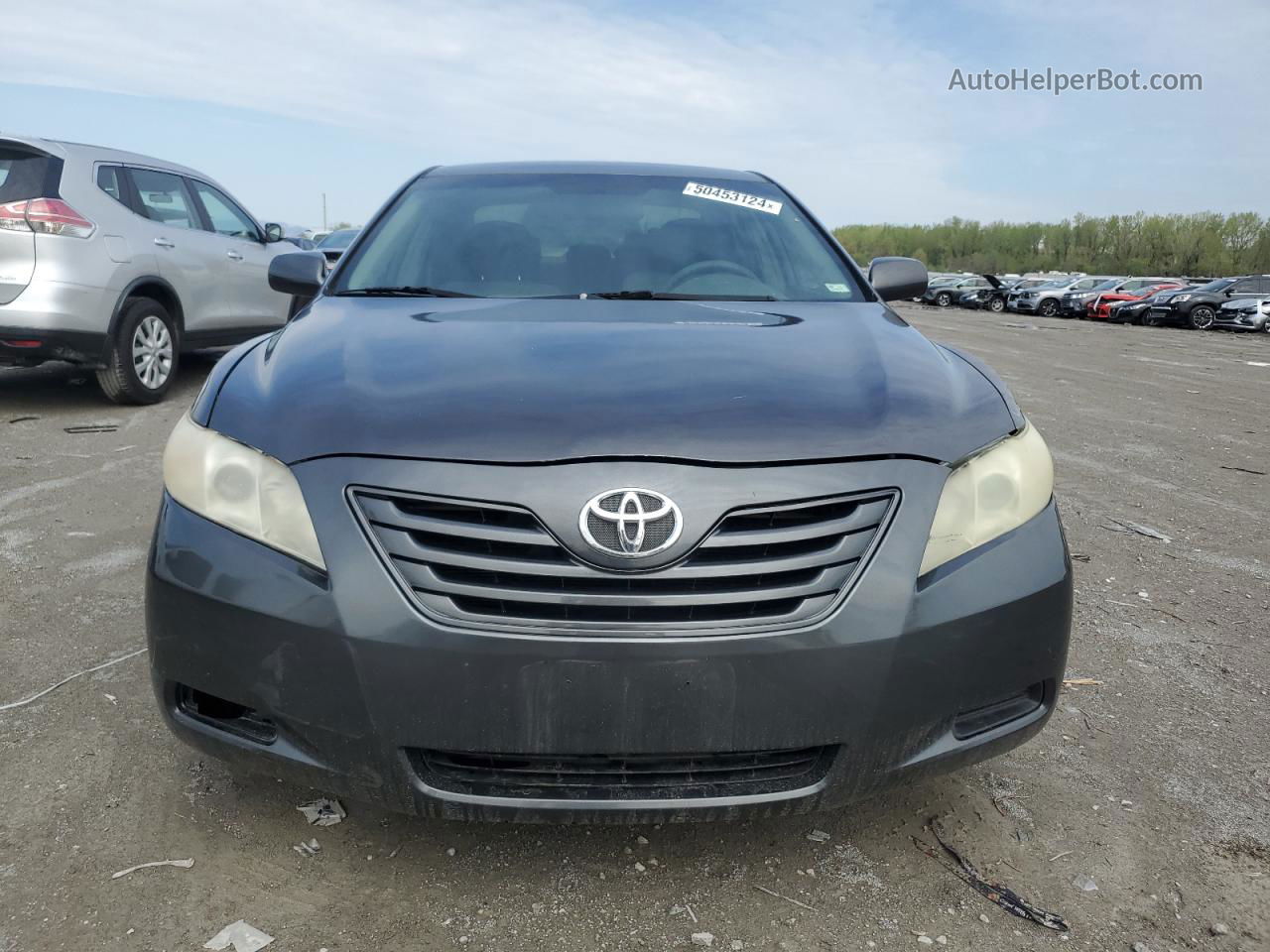 2007 Toyota Camry Ce Серый vin: 4T1BE46K47U567983