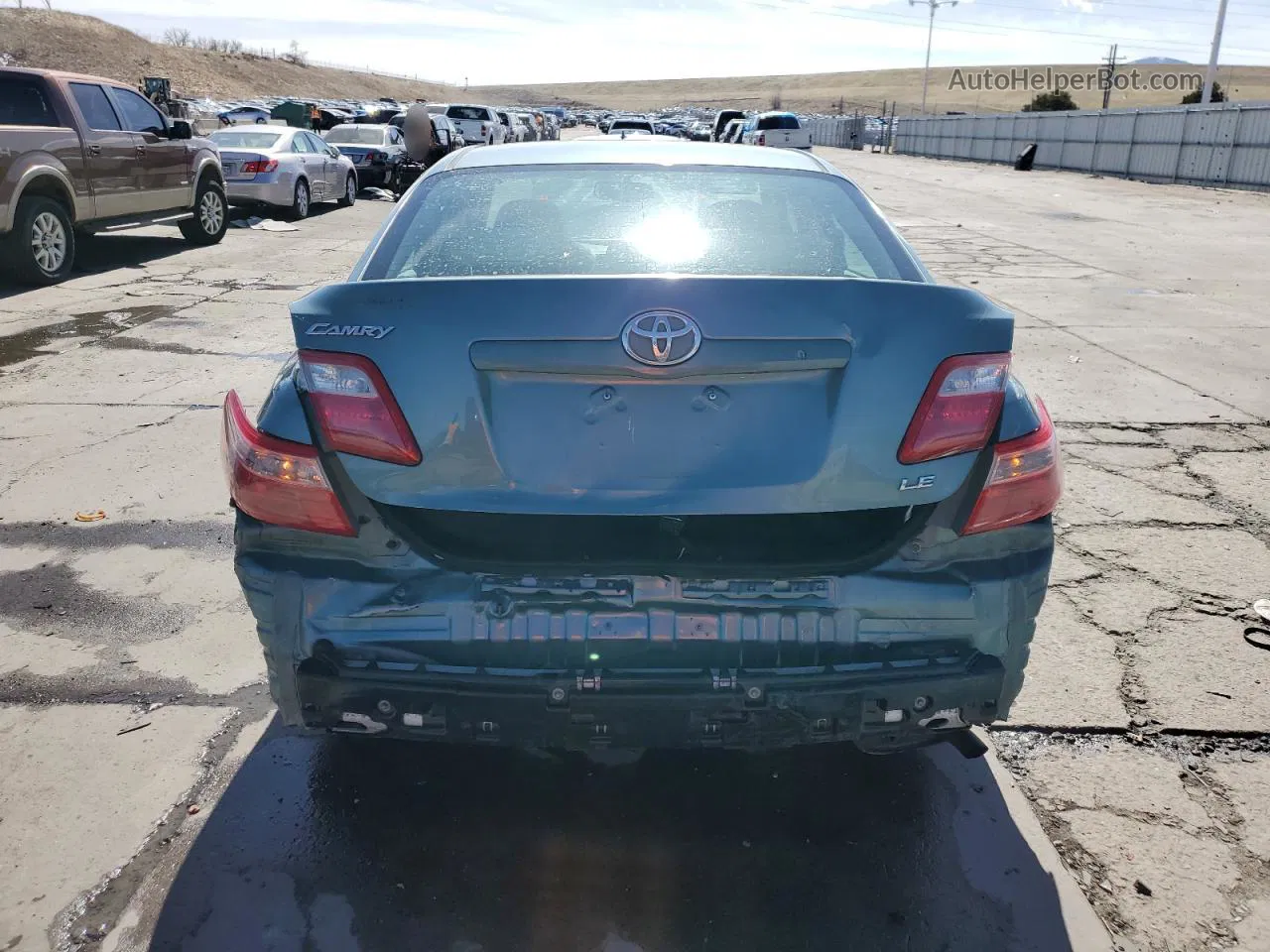 2008 Toyota Camry Ce Green vin: 4T1BE46K48U755078