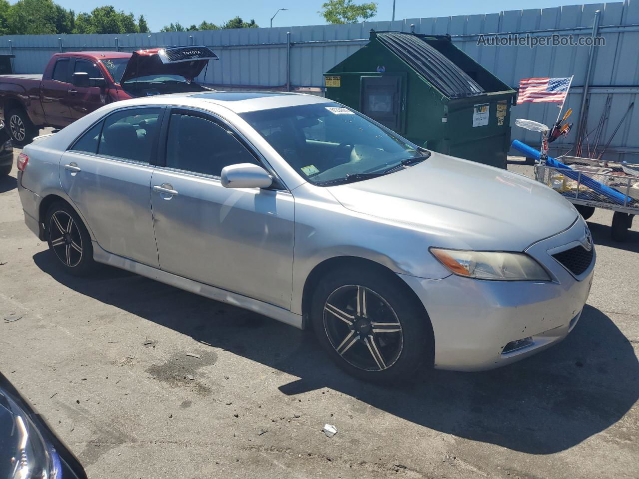 2009 Toyota Camry Base Silver vin: 4T1BE46K49U296247