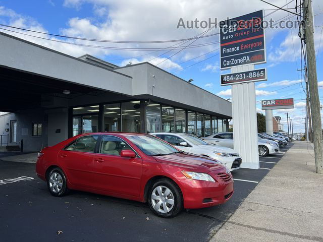 2009 Toyota Camry Red vin: 4T1BE46K49U322071