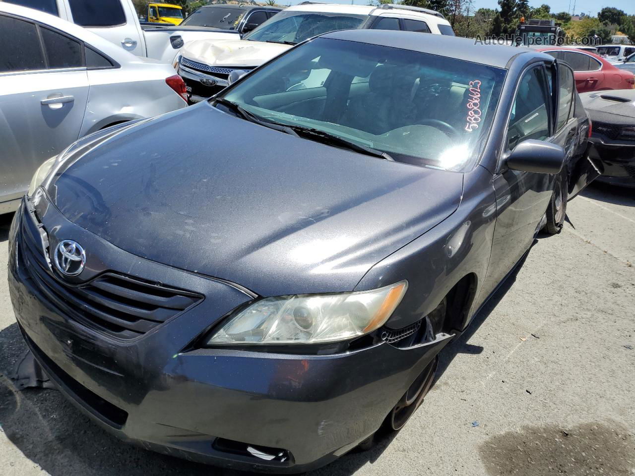 2009 Toyota Camry Base Charcoal vin: 4T1BE46K49U330851