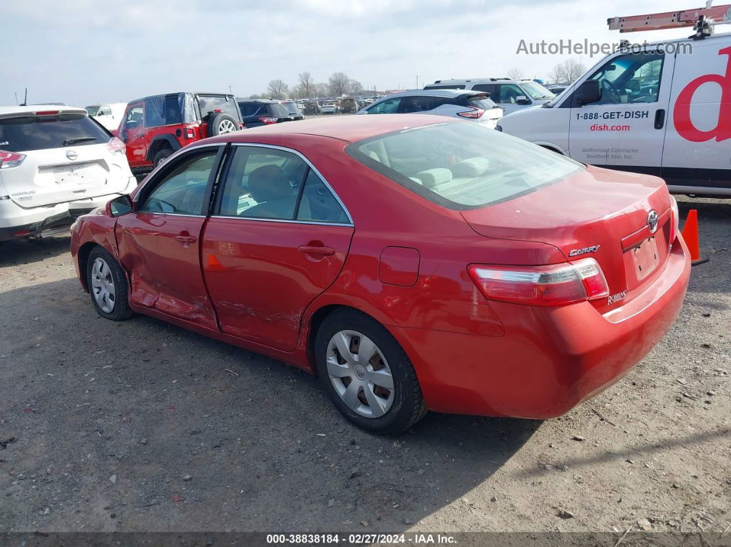 2009 Toyota Camry Le Red vin: 4T1BE46K49U356589