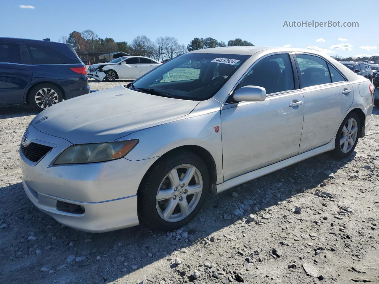 2009 Toyota Camry Base Silver vin: 4T1BE46K49U401966