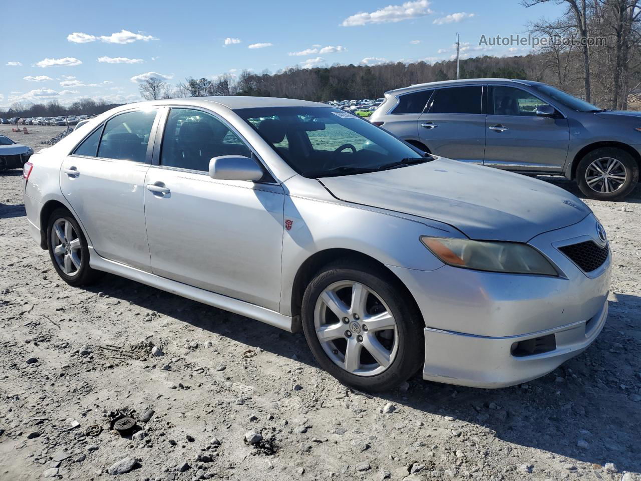 2009 Toyota Camry Base Серебряный vin: 4T1BE46K49U401966