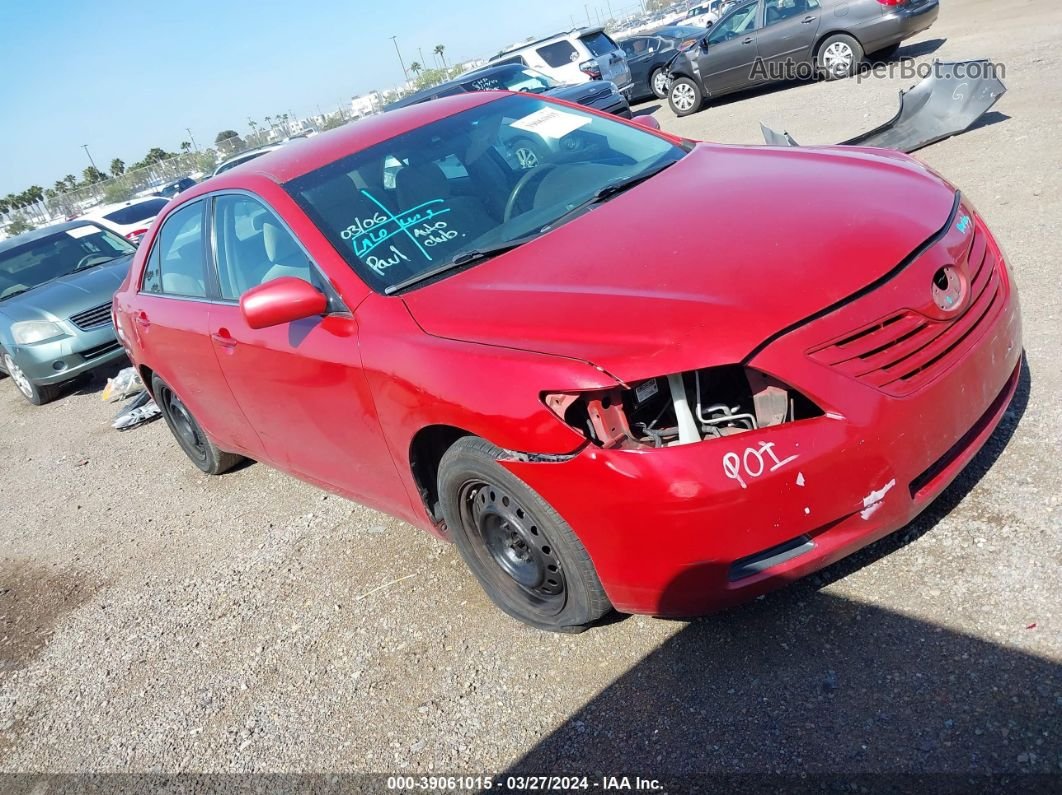 2009 Toyota Camry Le Red vin: 4T1BE46K49U402647