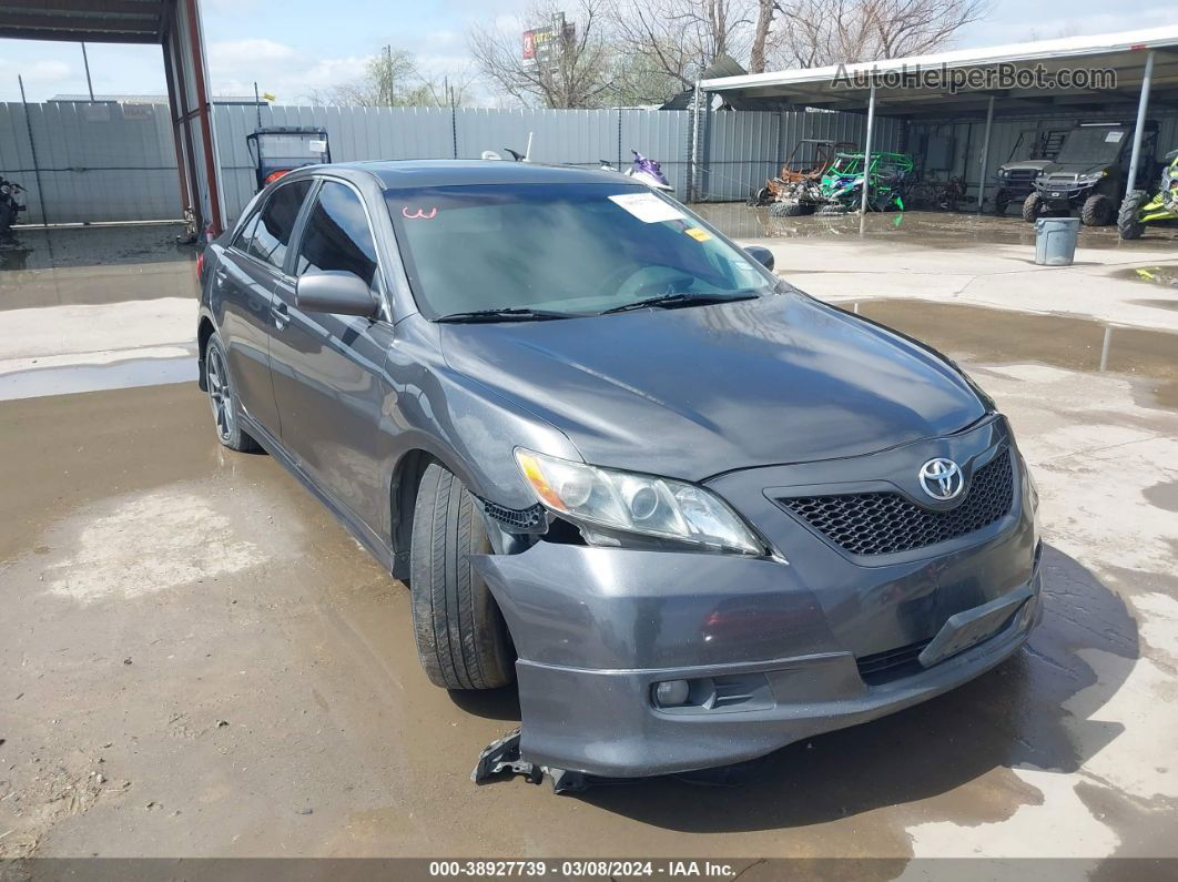 2009 Toyota Camry Se Серый vin: 4T1BE46K49U404981