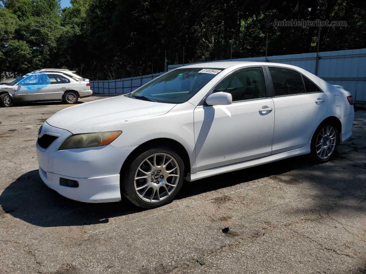 2009 Toyota Camry Base White vin: 4T1BE46K49U839497