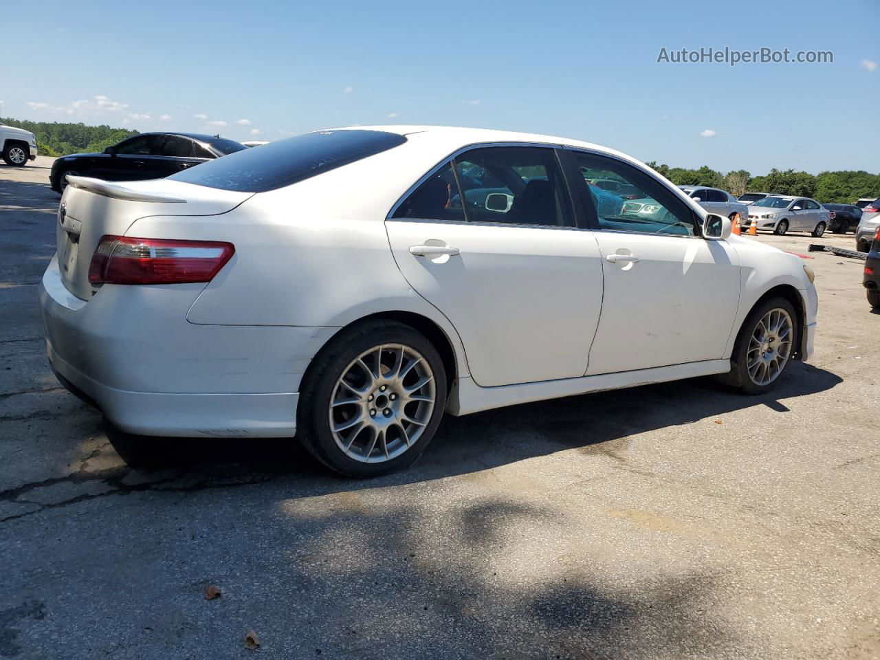 2009 Toyota Camry Base White vin: 4T1BE46K49U839497