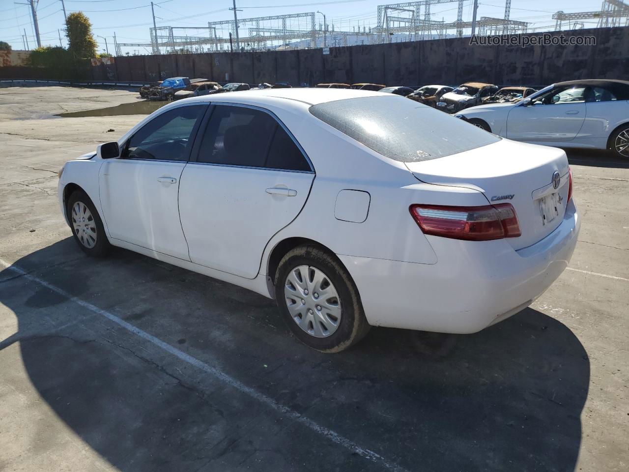 2009 Toyota Camry Base White vin: 4T1BE46K49U847972