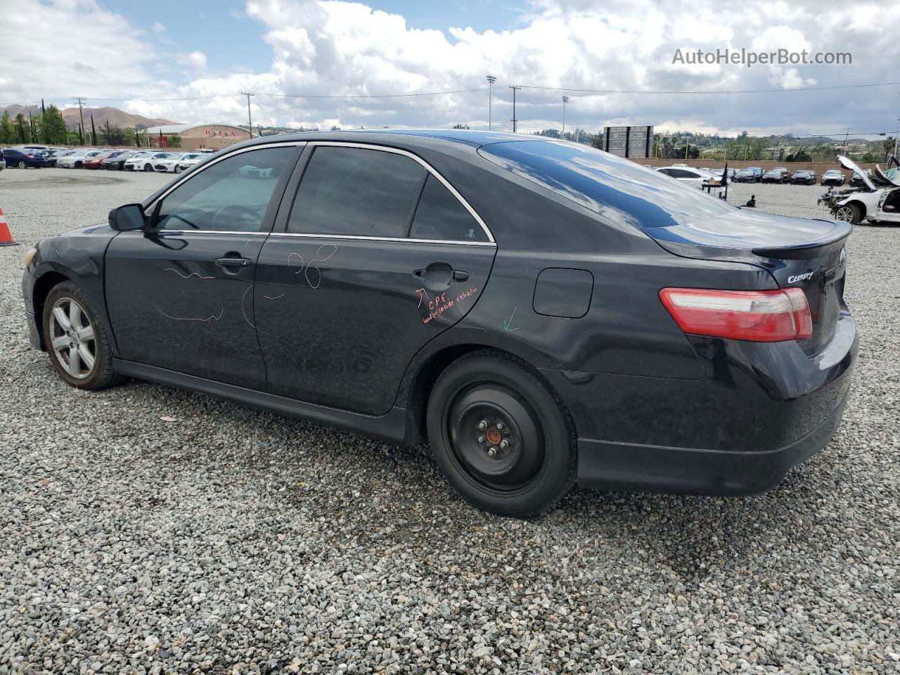 2009 Toyota Camry Base Черный vin: 4T1BE46K49U866201