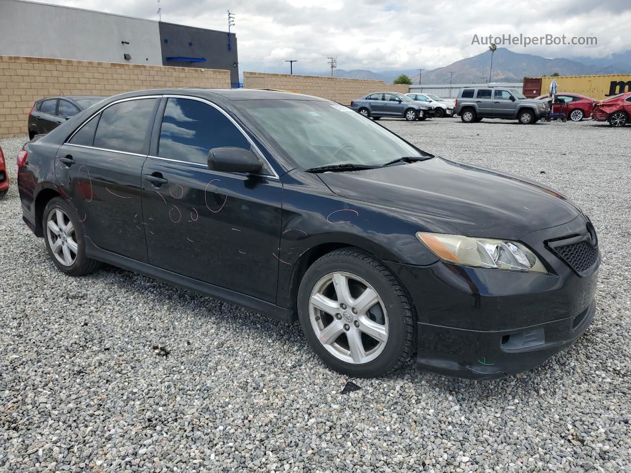 2009 Toyota Camry Base Black vin: 4T1BE46K49U866201