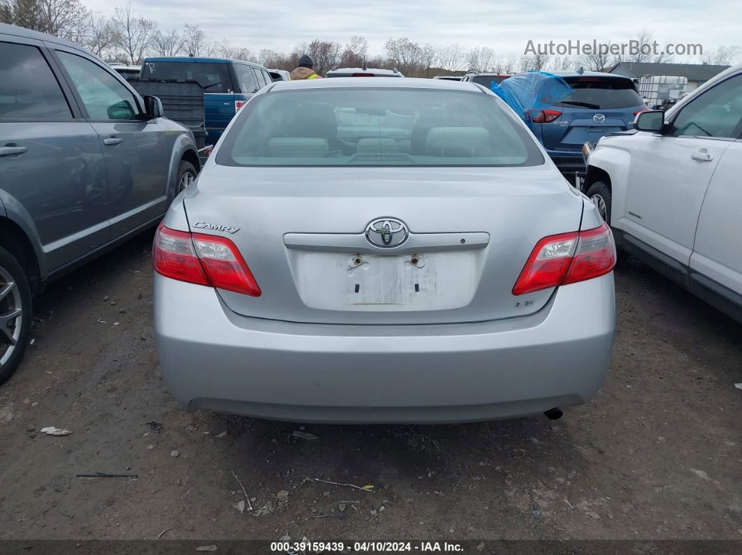 2009 Toyota Camry Le Silver vin: 4T1BE46K49U866828