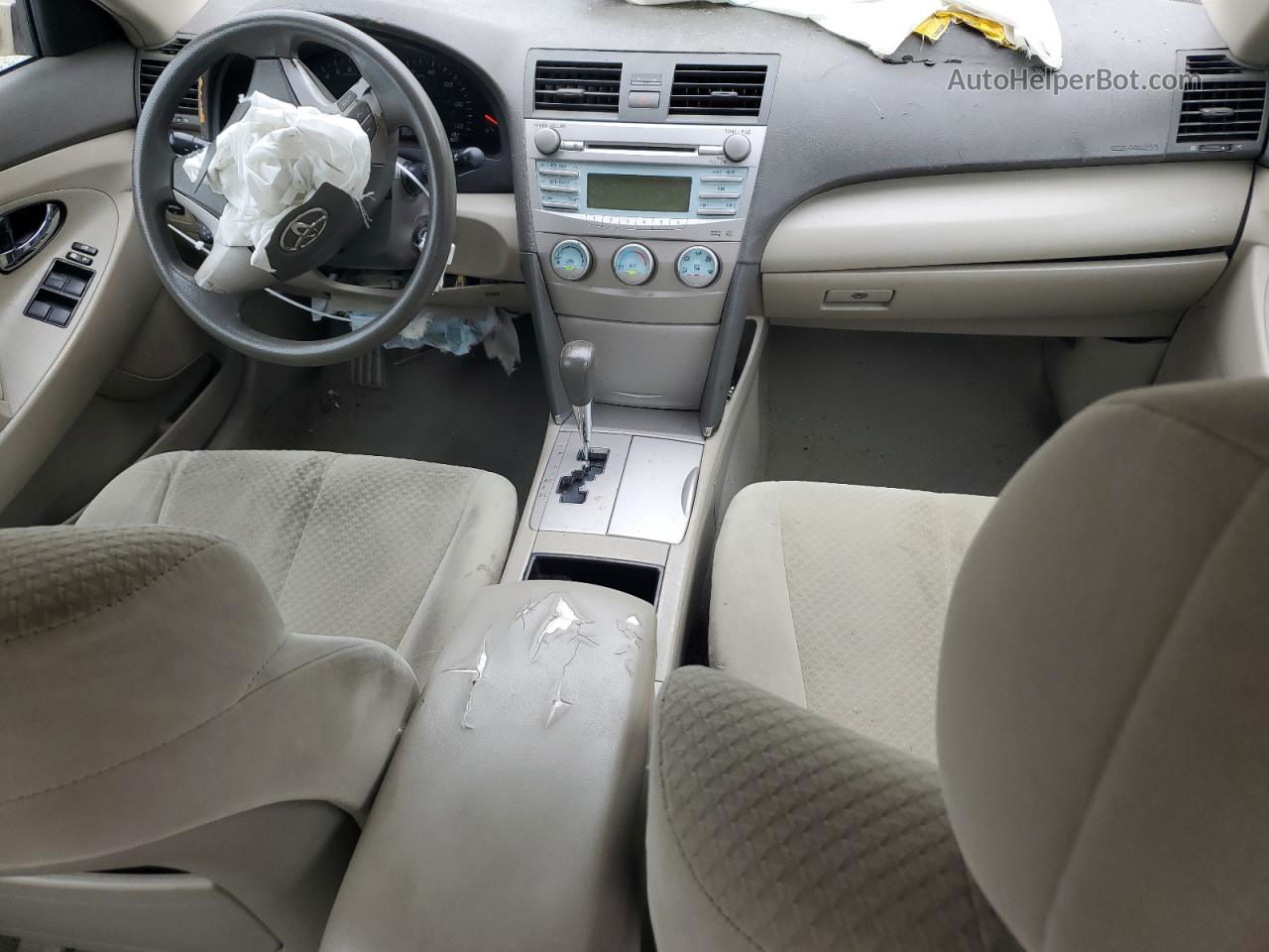 2009 Toyota Camry Base Кремовый vin: 4T1BE46K49U891602