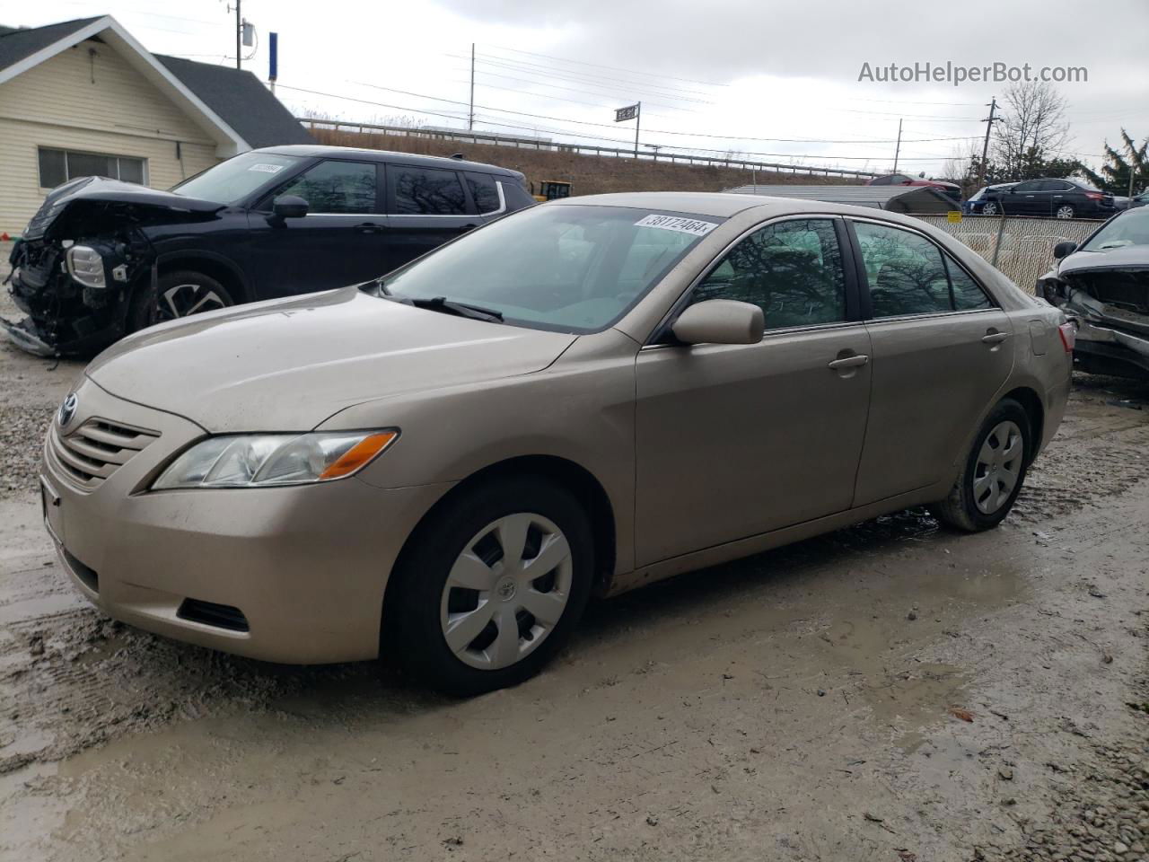 2009 Toyota Camry Base Желто-коричневый vin: 4T1BE46K49U916997