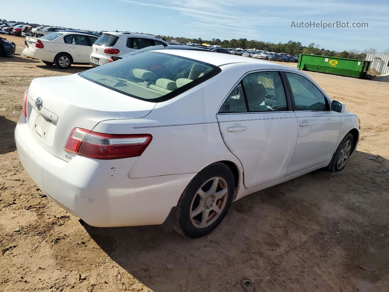 2009 Toyota Camry Base White vin: 4T1BE46K49U920144