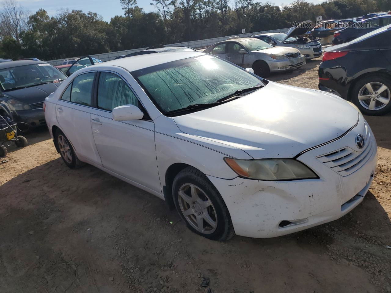 2009 Toyota Camry Base Белый vin: 4T1BE46K49U920144