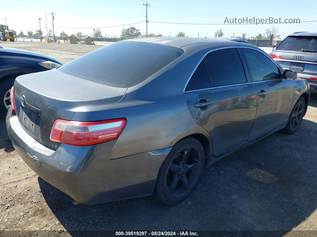 2007 Toyota Camry Le Gray vin: 4T1BE46K57U022777