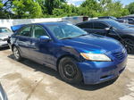 2007 Toyota Camry Ce Blue vin: 4T1BE46K57U063605