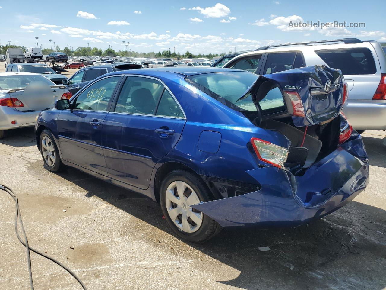 2007 Toyota Camry Ce Blue vin: 4T1BE46K57U063605