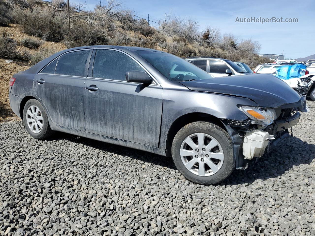 2007 Toyota Camry Ce Gray vin: 4T1BE46K57U574845