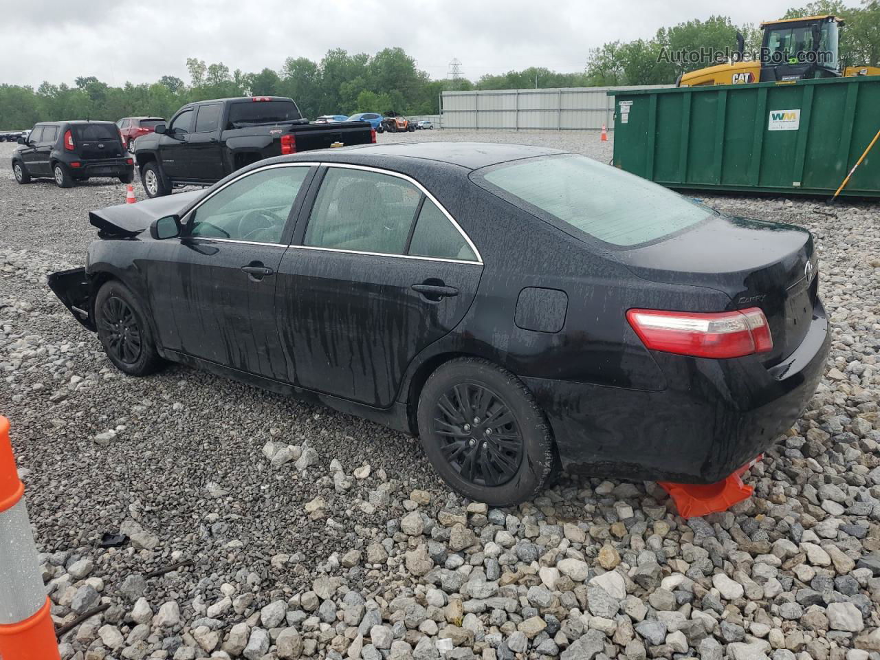 2007 Toyota Camry Ce Black vin: 4T1BE46K57U711413