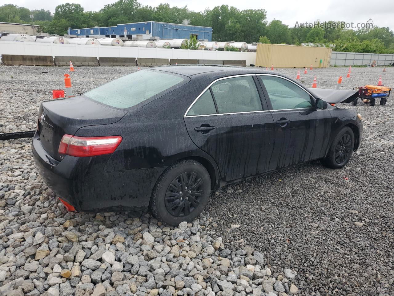 2007 Toyota Camry Ce Black vin: 4T1BE46K57U711413