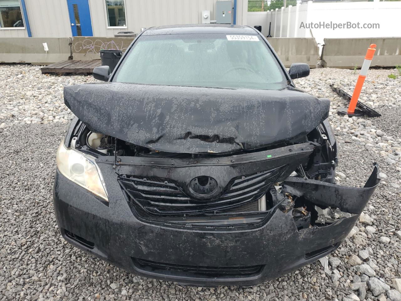 2007 Toyota Camry Ce Black vin: 4T1BE46K57U711413