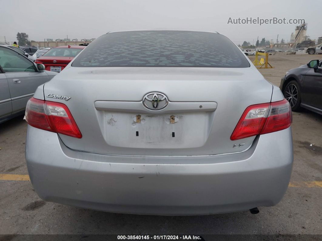 2008 Toyota Camry Le Silver vin: 4T1BE46K58U205520