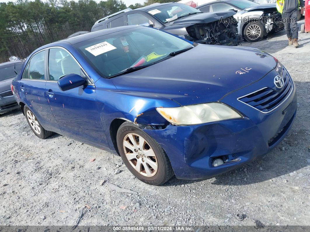 2008 Toyota Camry Xle Синий vin: 4T1BE46K58U221927