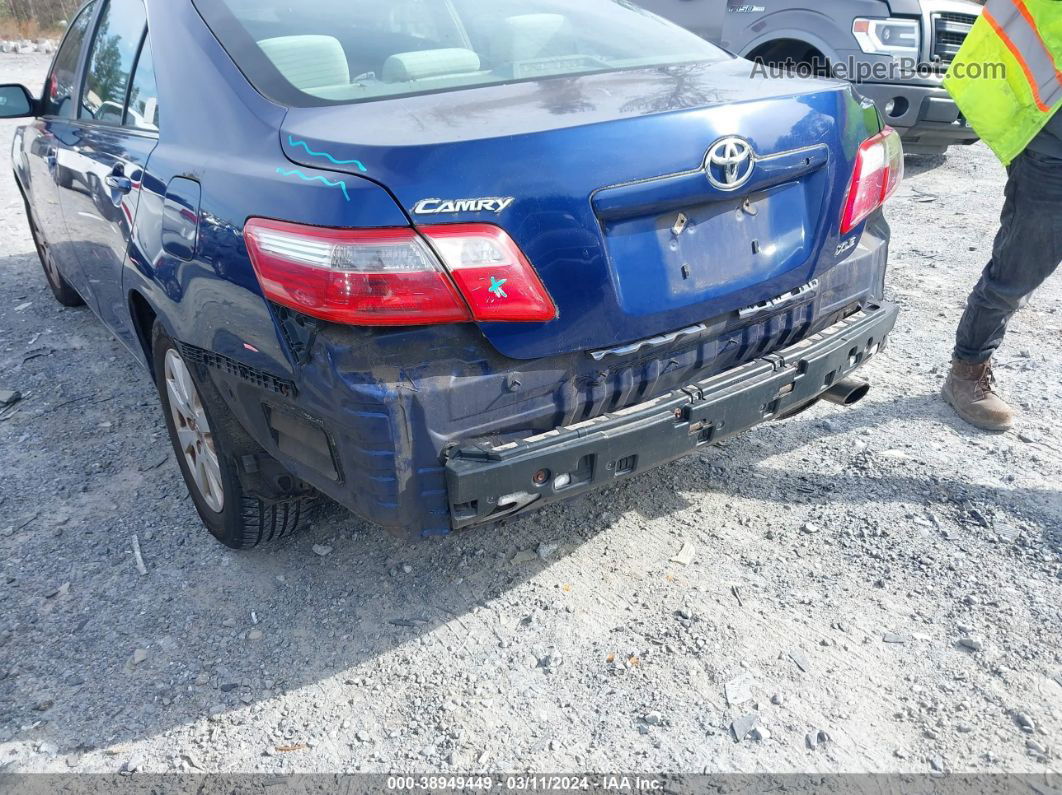 2008 Toyota Camry Xle Blue vin: 4T1BE46K58U221927