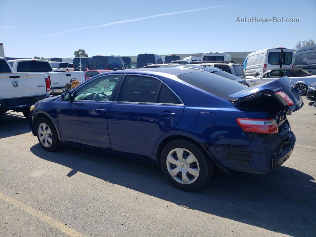 2008 Toyota Camry Ce Blue vin: 4T1BE46K58U243667