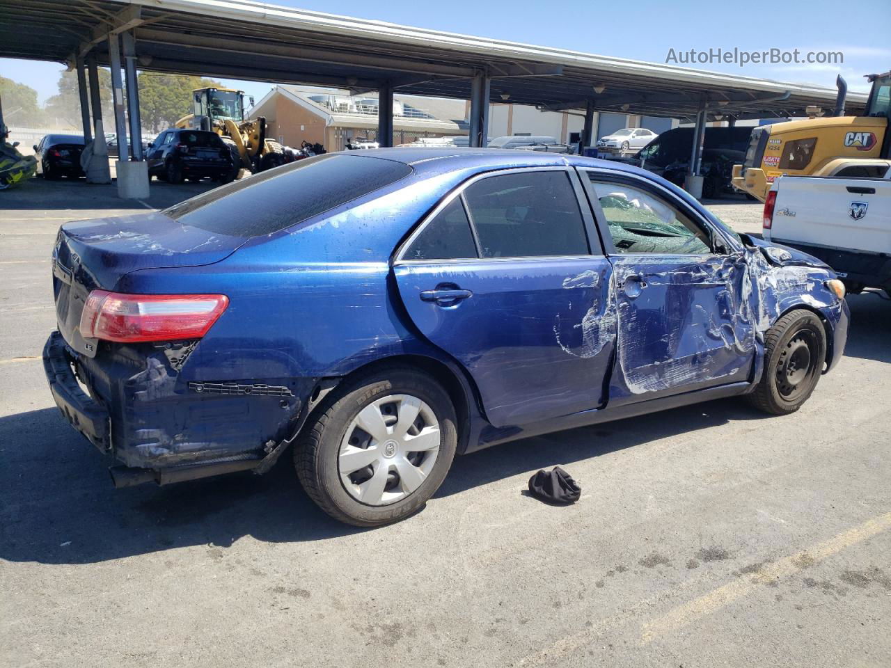 2008 Toyota Camry Ce Blue vin: 4T1BE46K58U243667